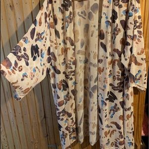 Sheer cover up/shrug